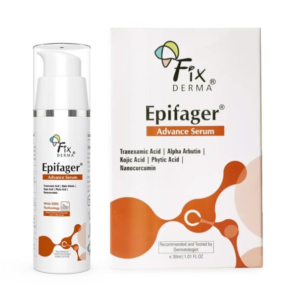 FIXDERMA Epifager Advance Serum | Solution for Pigmentation-Free and Even-Toned Skin-30ml