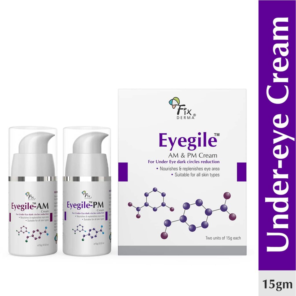 Fixderma Eyegile Day And Night Under Eye Cream - (2 Pcs) - Fixderma