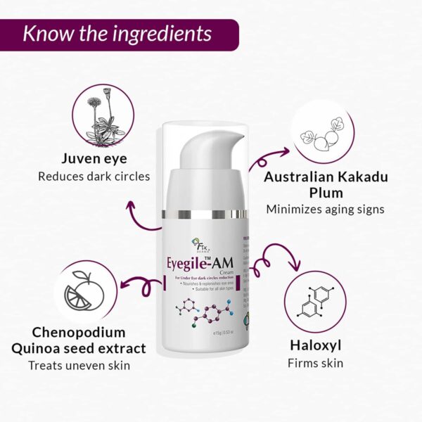 Fixderma Eyegile Day And Night Under Eye Cream - (2 Pcs) - Fixderma