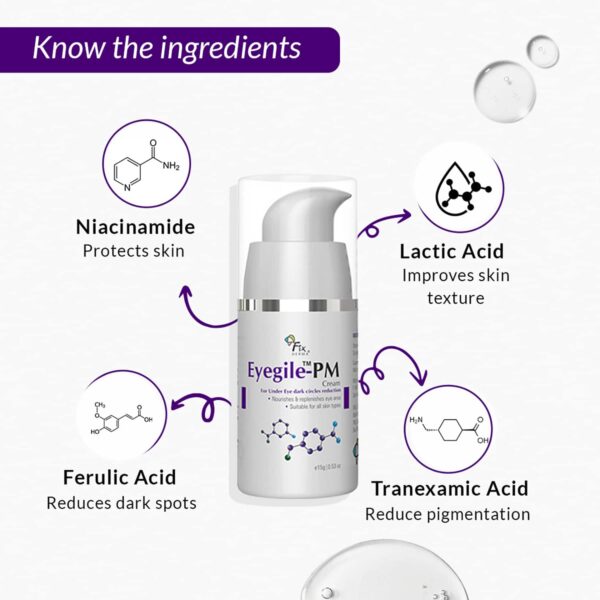 Fixderma Eyegile Day And Night Under Eye Cream - (2 Pcs) - Fixderma
