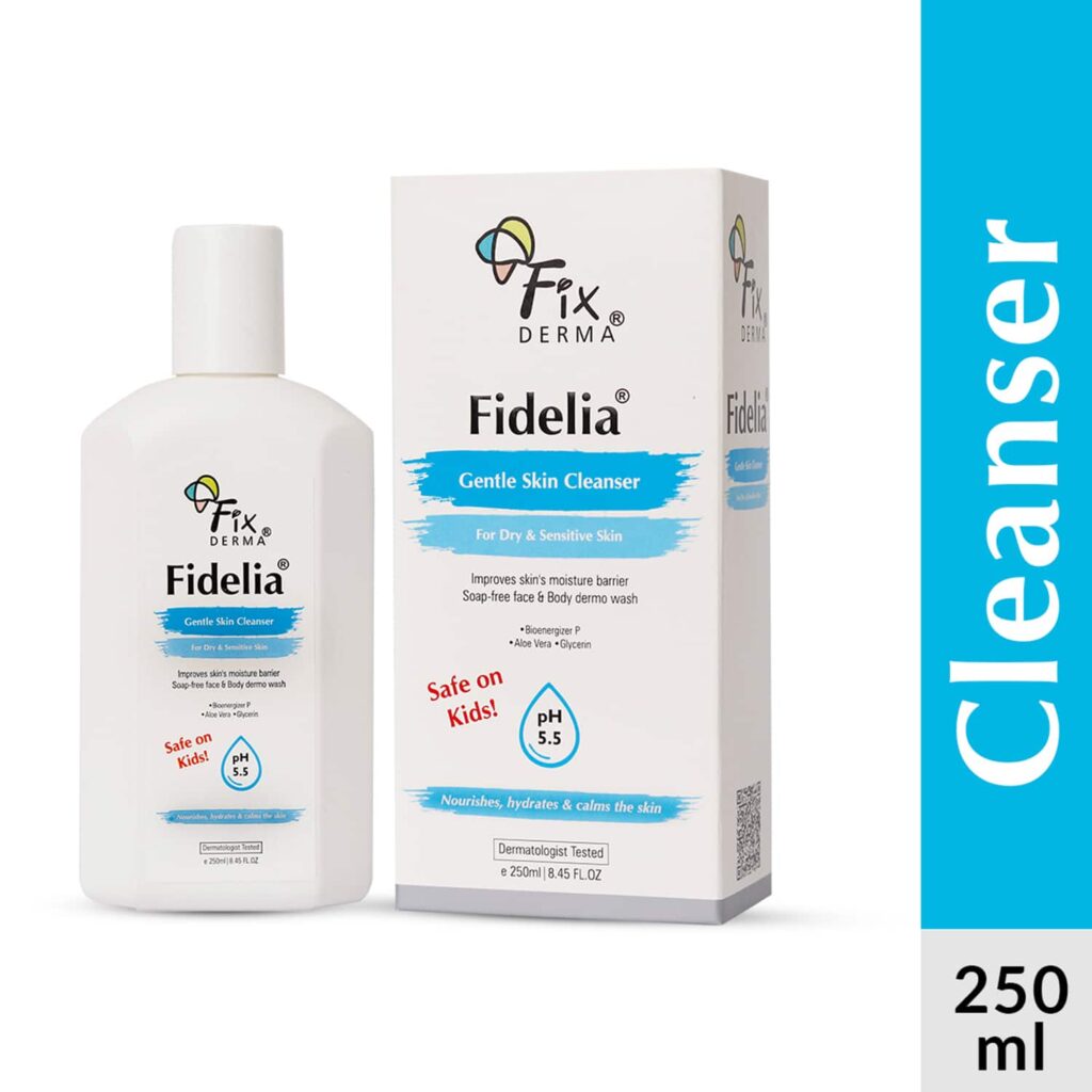 Fixderma Fidelia Gentle Skin Cleanser Facewash (250ml) - Fixderma