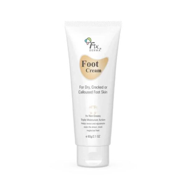 Fixderma Foot Cream For Dry Cracker Or Calloused Foot Skin (60g) - Fixderma