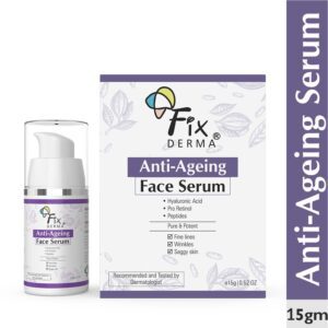 Fixderma Hyaluronic Acid Serum & Pro Retinol Anti Ageing Face Serum (15g) - Fixderma
