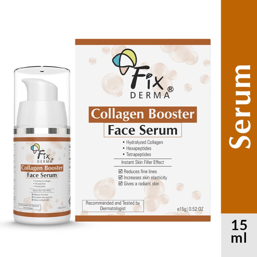 Fixderma Hydrolyzed Collagen Booster Face Serum (15g) - Fixderma
