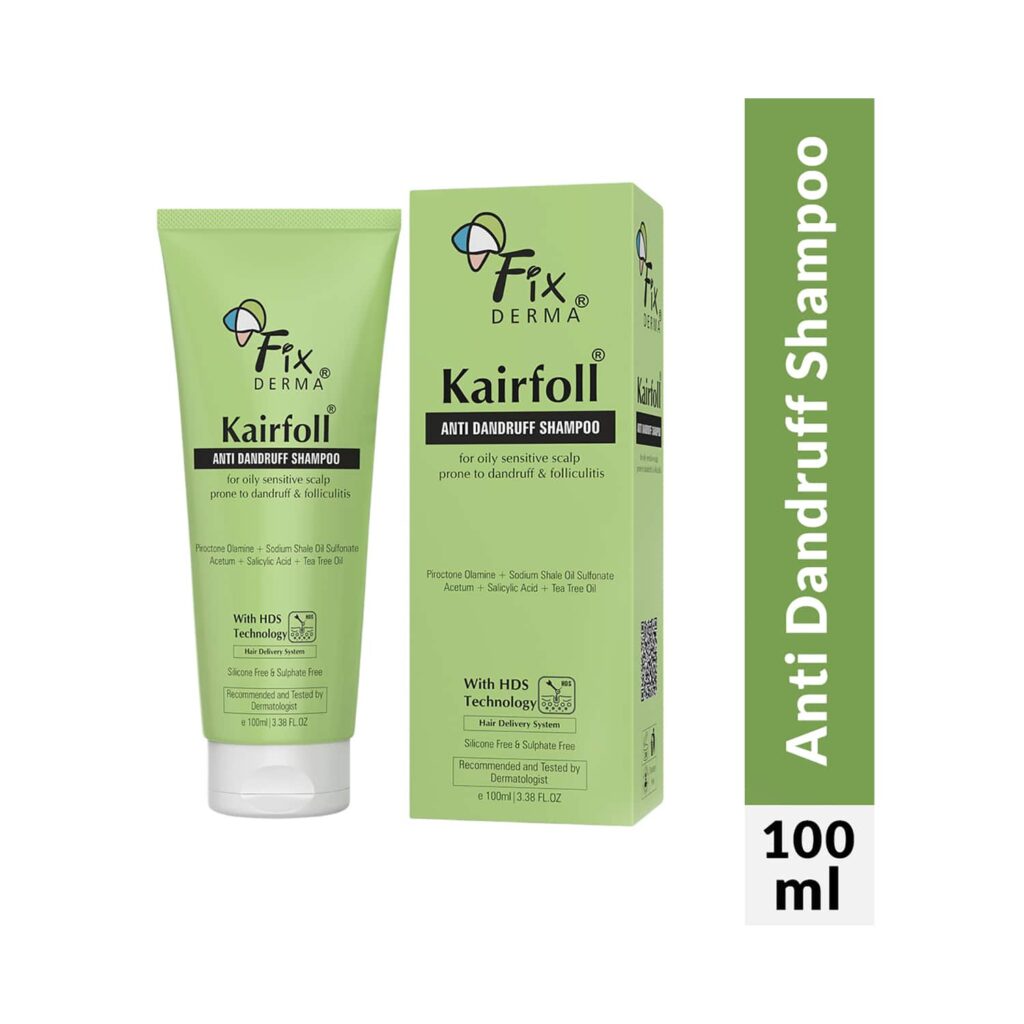 Fixderma Kairfoll Anti Dandruff Shampoo (100 ml) - Fixderma