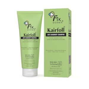 Fixderma Kairfoll Anti Dandruff Shampoo for Oily Sensitive Scalp Prone to Dandruff & Folliculitis | Anti Dandruff Shampoo for Women & Men | Salicylic Acid for Hair Fall |...