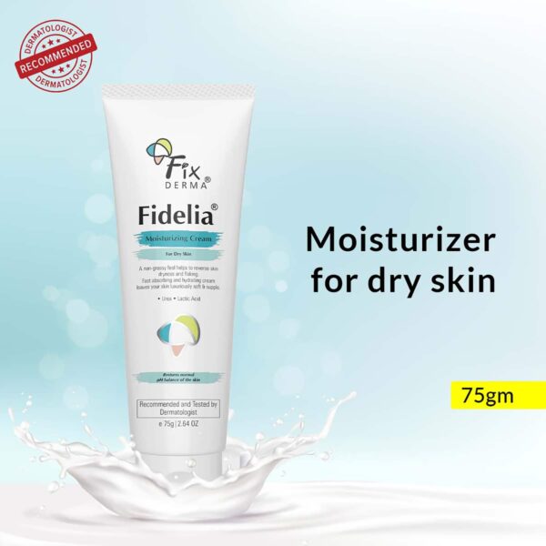Fixderma Lactic Acid Fidelia Moisturizing Cream (75g) - Fixderma