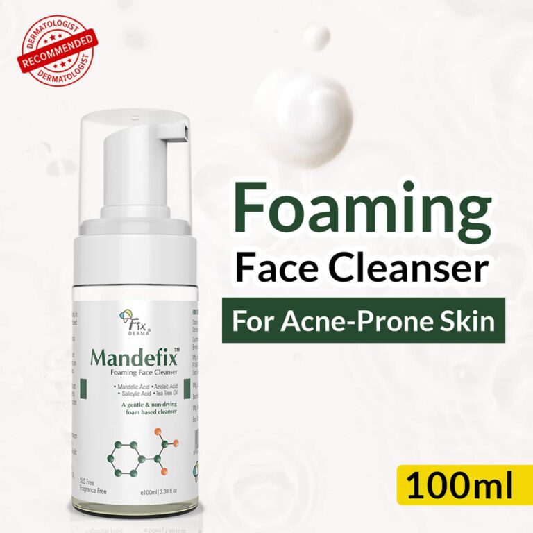 Fixderma Mandefix Foaming Face Cleanser - (100ml) - Fixderma