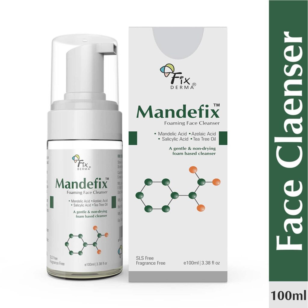 Fixderma Mandefix Foaming Face Cleanser - (100ml) - Fixderma