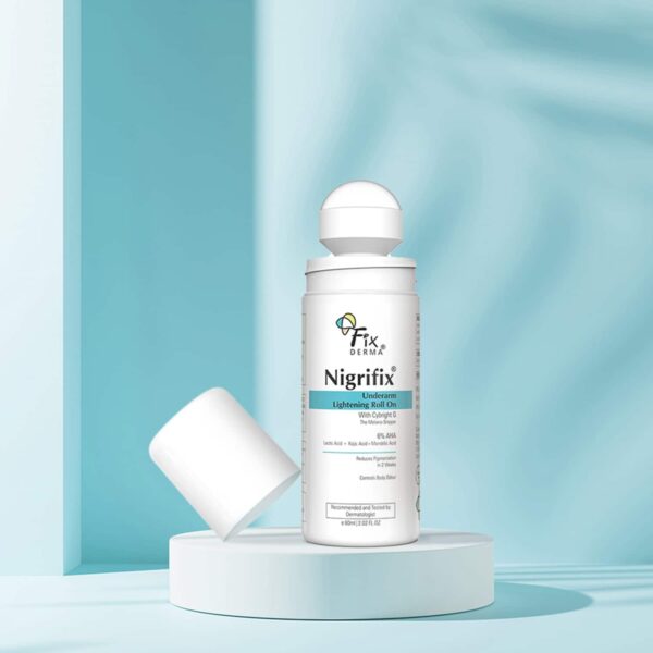 Fixderma Nigrifix Underarm Roll on for Brightens Skin & Exfoliates Underarm (60 ml) - Fixderma