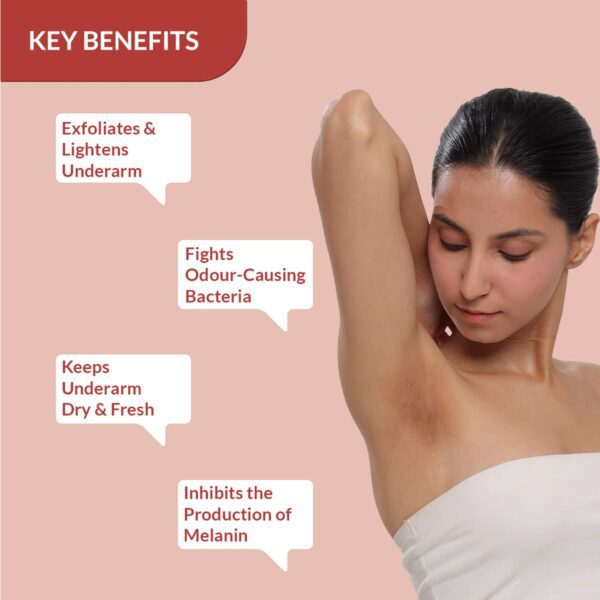 Fixderma Nigrifix Underarm Velvet Musk Roll on Brightens Skin & Exfoliates Underarm (60 ml) - Fixderma