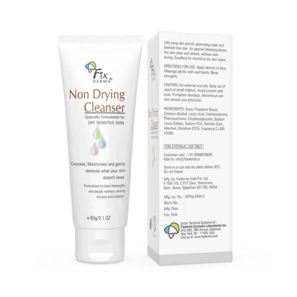 Fixderma Non Drying Cleanser (60g) - Fixderma