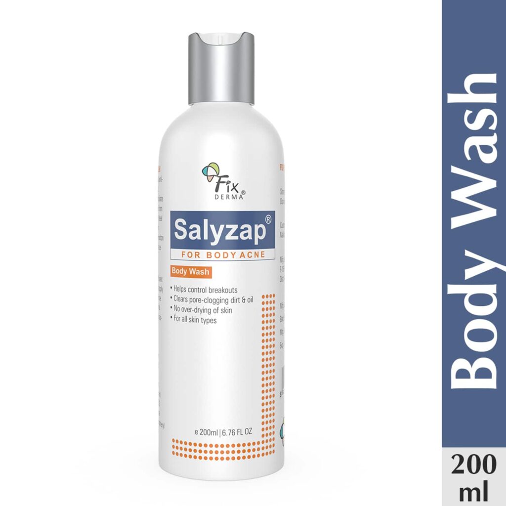 Fixderma Salyzap Acne Body Wash - (200ml) - Fixderma