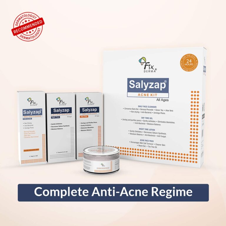 Fixderma Salyzap Acne Kit (4Pcs) - Fixderma