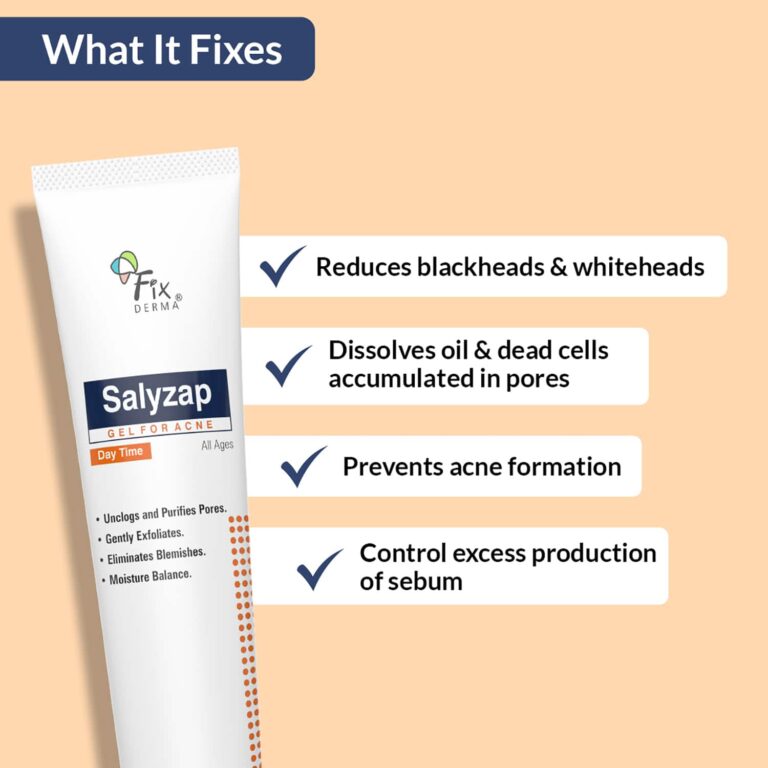 Fixderma Salyzap Day Time Gel - (20g) - Fixderma
