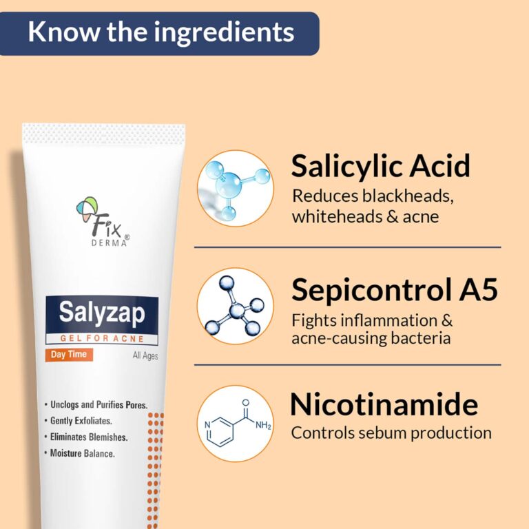 Fixderma Salyzap Day Time Gel - (20g) - Fixderma