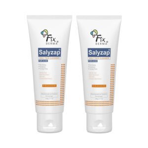 Fixderma Salyzap Face Cleanser (120 g) Pack of 2 Combo - Fixderma