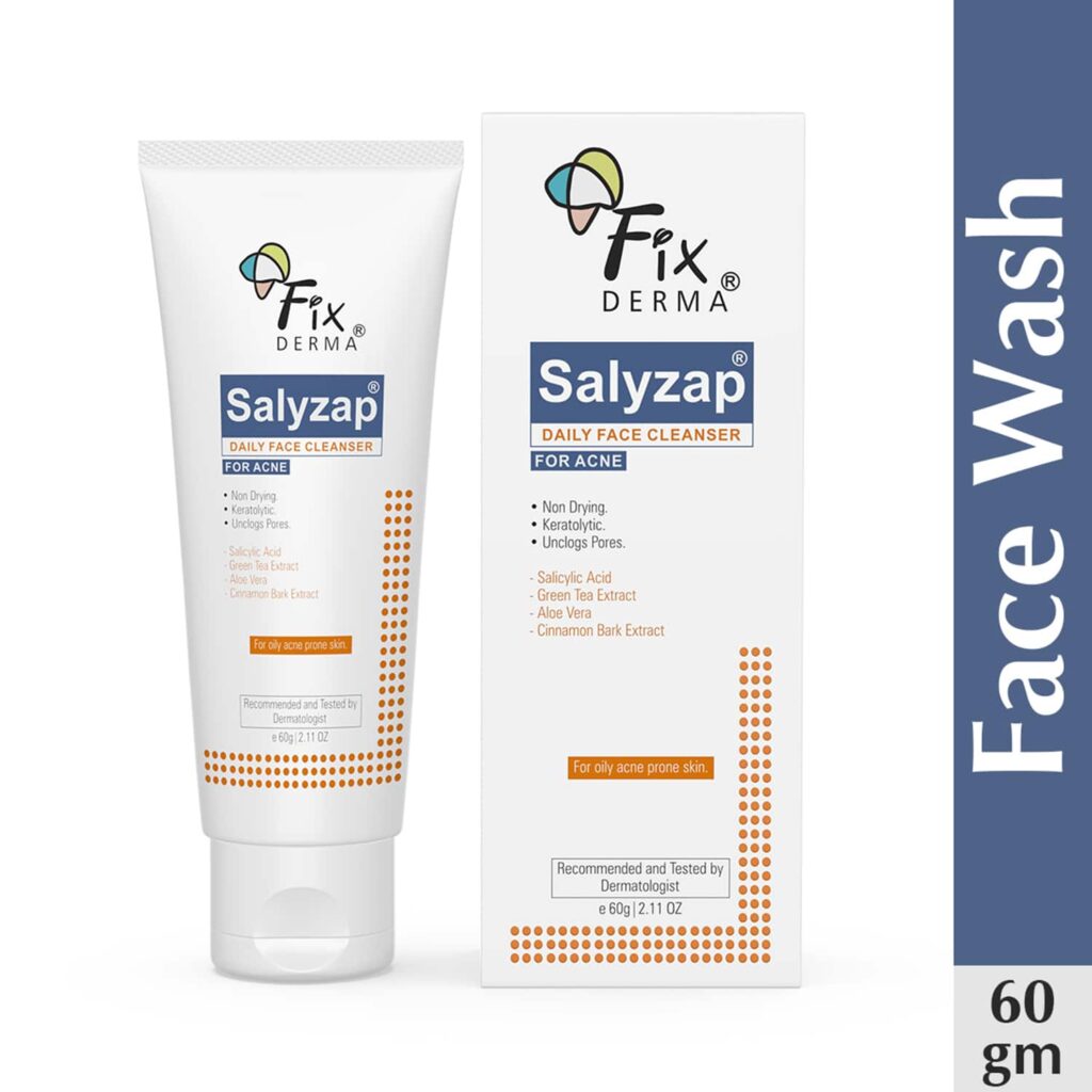 Fixderma Salyzap Face Cleanser (60g) - Fixderma