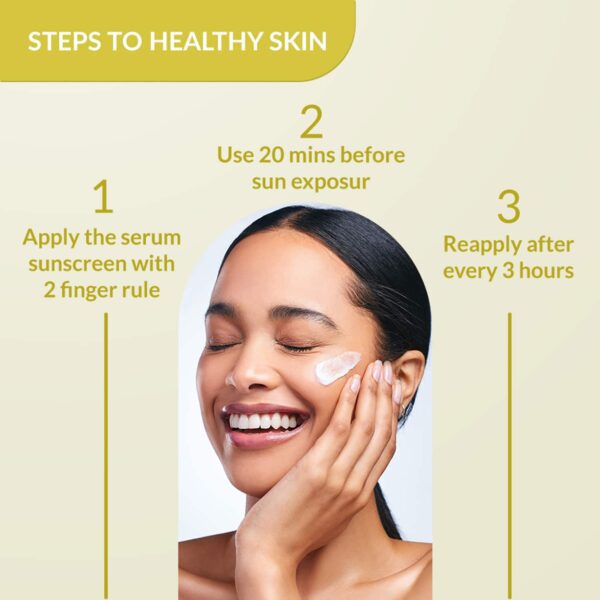 Fixderma Shadow Invisible Serum Sunscreen SPF 50+ PA+++ -With Vitamin C & Hyaluronic Acid (30 ml) - Fixderma