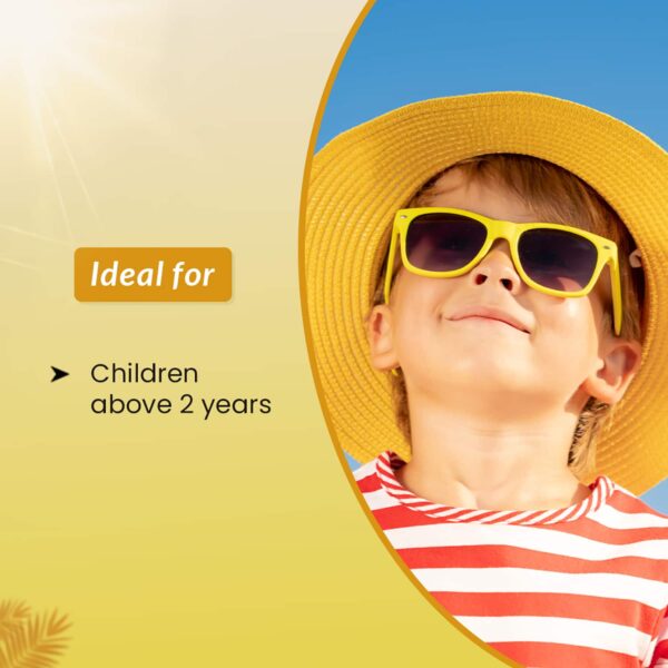 Fixderma Shadow Kids Roll On Sunscreen for Kids SPF 50 with Golden Seaweed & Phytosterol (30g) - Fixderma