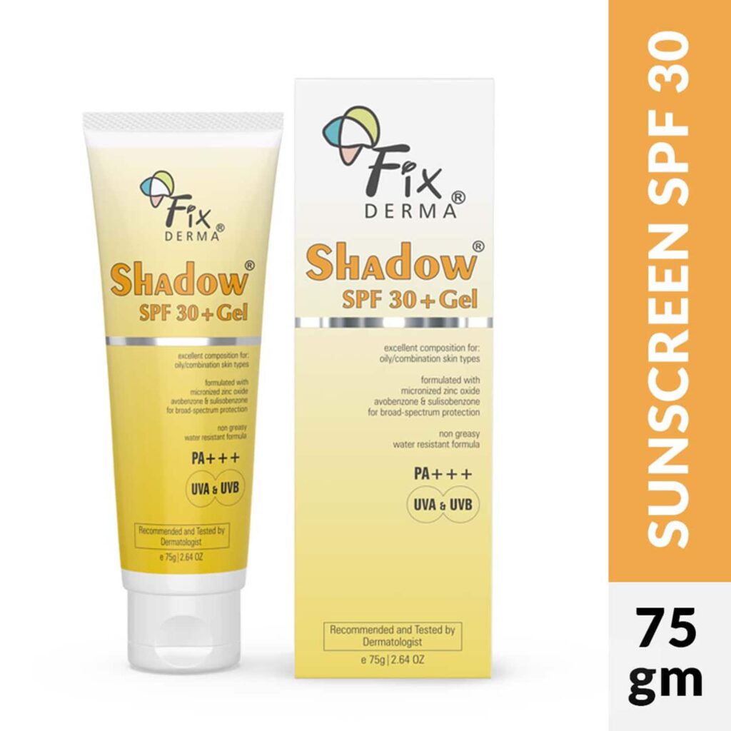 Fixderma Shadow SPF 30+ Gel - (75g) - Fixderma