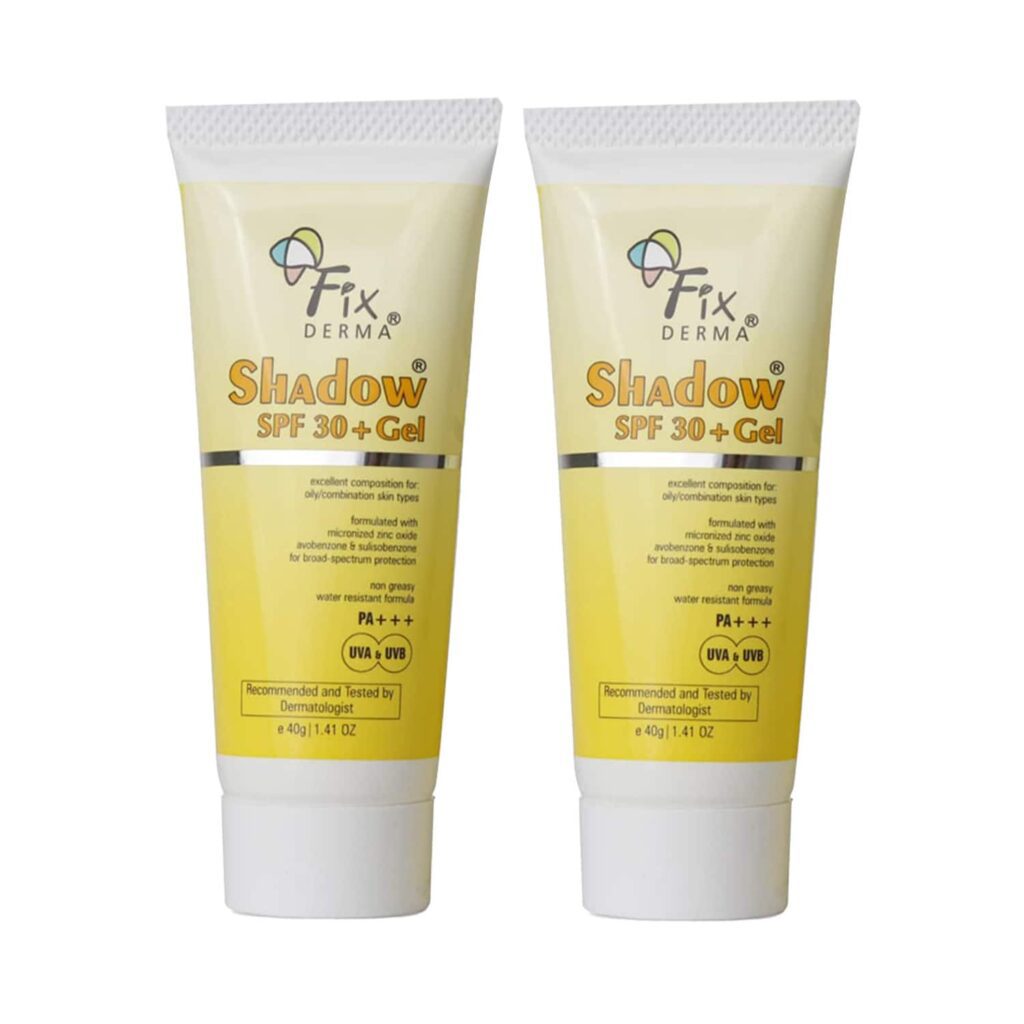 Fixderma Shadow SPF 30+ Gel (80 g) Pack of 2 Combo - Fixderma