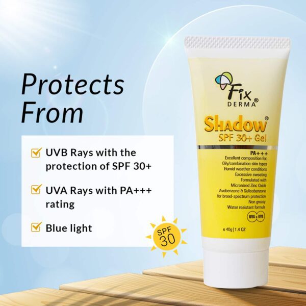 Fixderma Shadow SPF 30+ Gel (80 g) Pack of 2 Combo - Fixderma