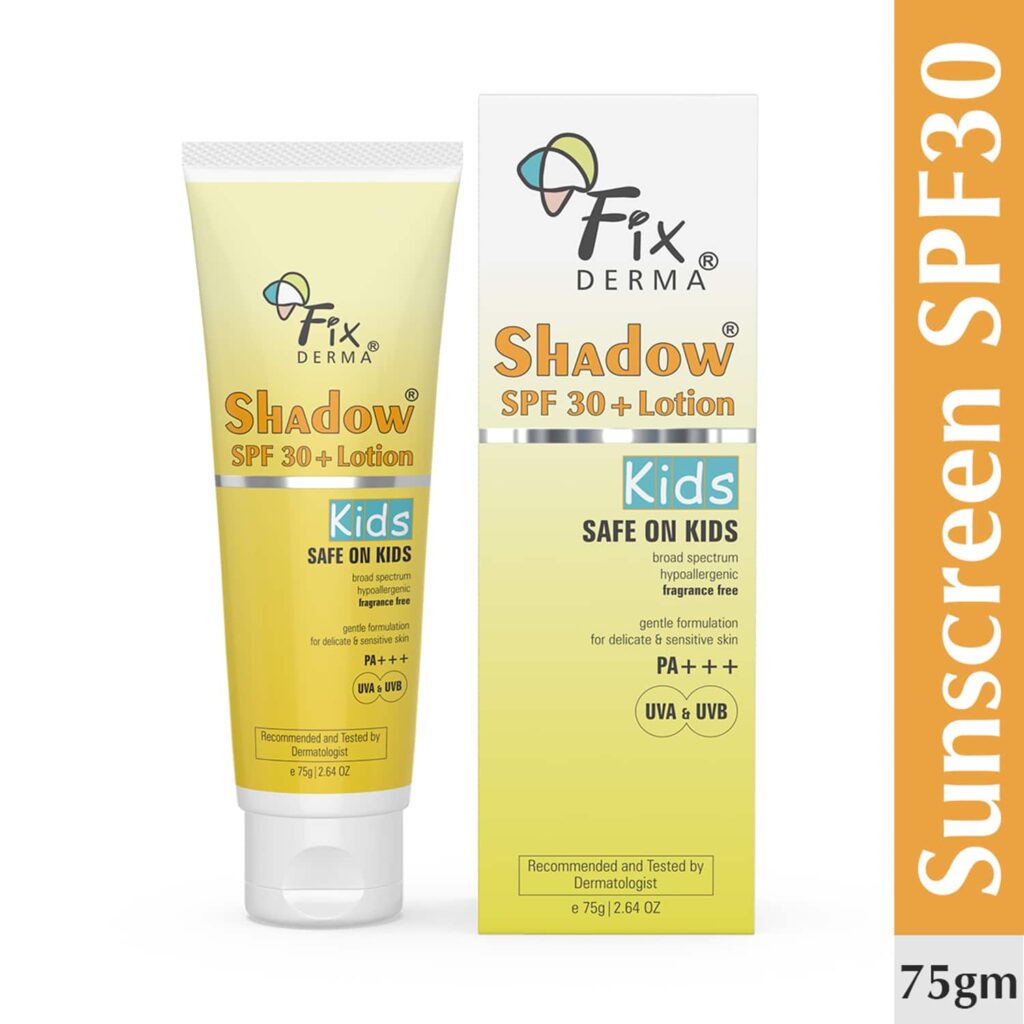 Fixderma Shadow SPF 30 Lotion for Kids (75g) - Fixderma