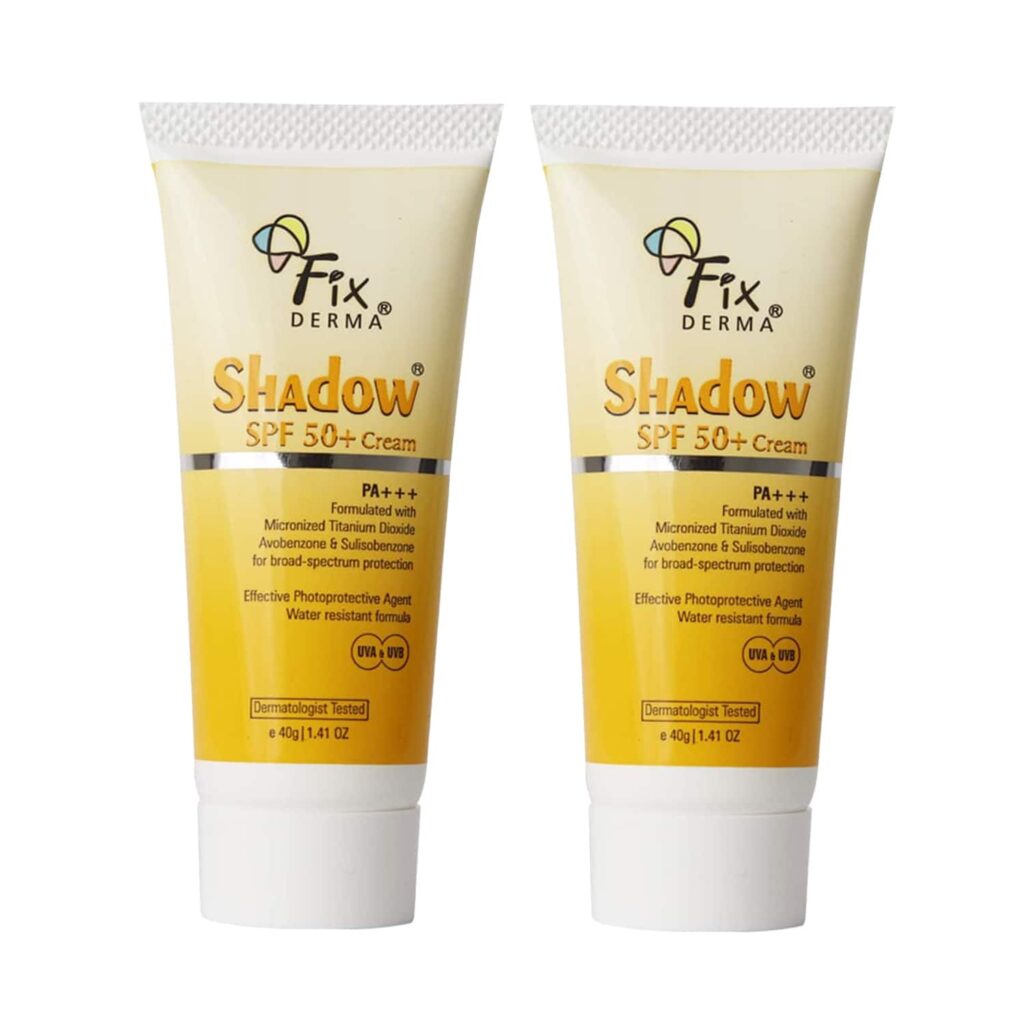 Fixderma Shadow SPF 50+ Cream (80 g) Pack of 2 Combo - Fixderma