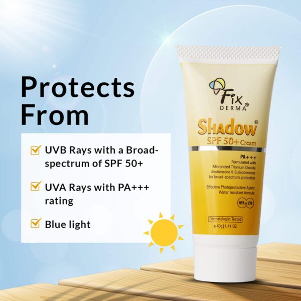 Fixderma Shadow SPF 50+ Cream (80 g) Pack of 2 Combo - Fixderma
