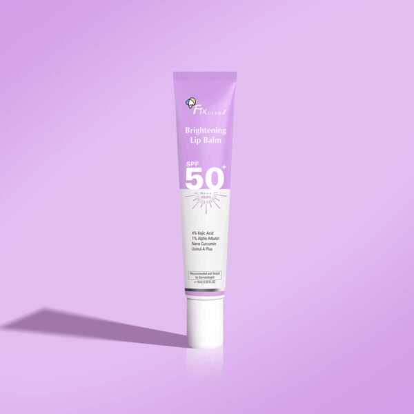 Fixderma SPF 50+ PA+++ 4% Kojic Acid Brightening Lip Balm (15 ml) - Fixderma