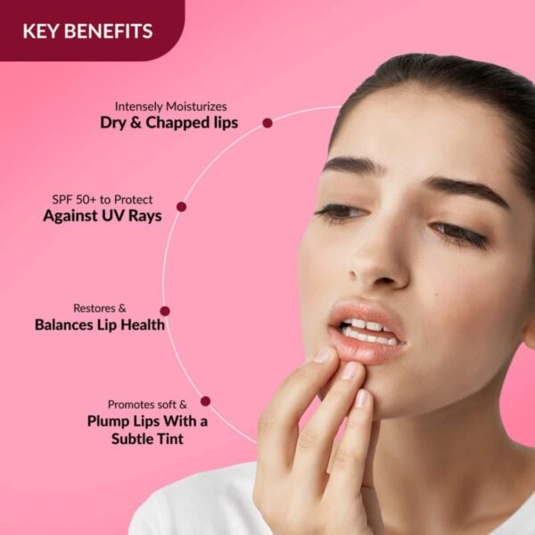 Fixderma SPF 50+ PA+++ 4% Kojic Acid Tinted Lip Balm with 2% Ceramide (15 ml) - Fixderma