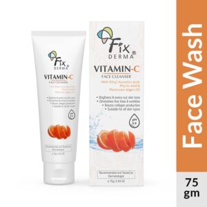 Fixderma Vitamin C Face Cleanser with Ascorbic Acid (75g) - Fixderma