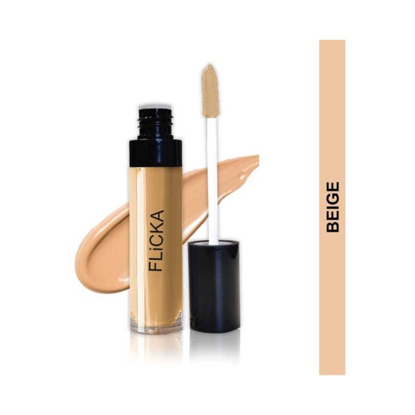 Flicka Cover Story Liquid Concealer - 02 Beige - Medium (8.5 ml) - Flicka