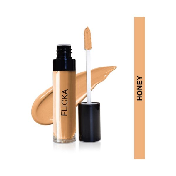 Flicka Cover Story Liquid Concealer - 02.2 Honey - Medium to Deep (8.5 ml) - Flicka