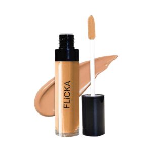 Flicka Cover Story Liquid Concealer - 03 Caramel - Medium to Deep (8.5 ml) - Flicka