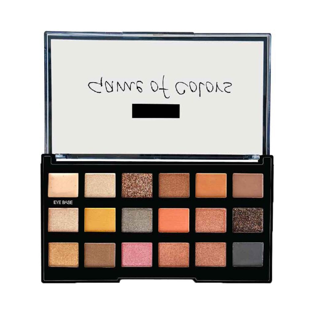 Flicka Game Of Colors Eyeshadow Palette - 01 On High Note (18 g) - Flicka