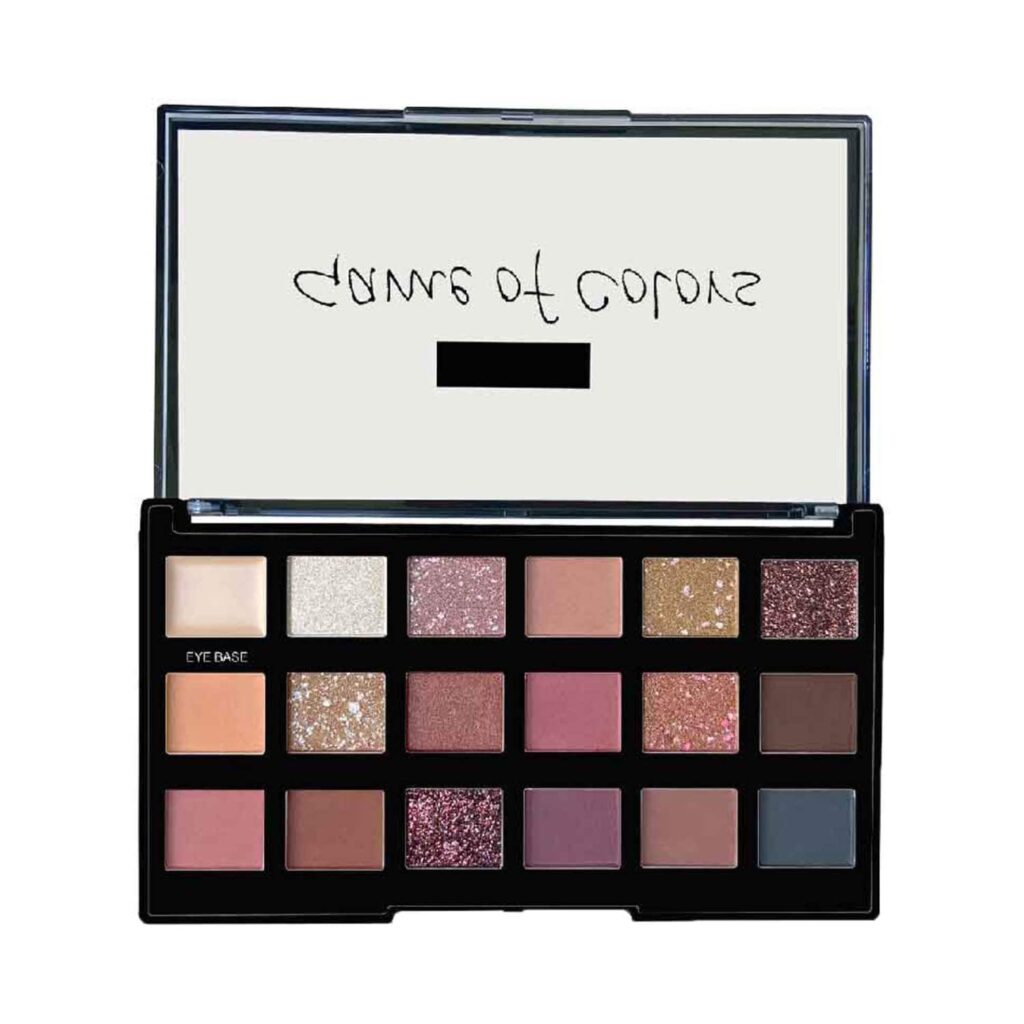 Flicka Game Of Colors Eyeshadow Palette - 03 On First Thought (18 g) - Flicka