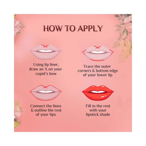 Flicka Tomato Liquid Lipstick - 05 - Red (2 ml) - Flicka