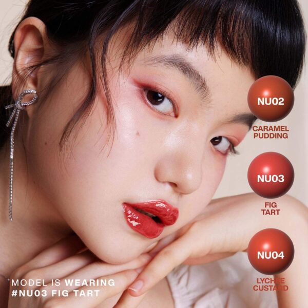 FOCALLURE Watery Lip Balm - NU03 Fig Tart (1.6 g) - FOCALLURE