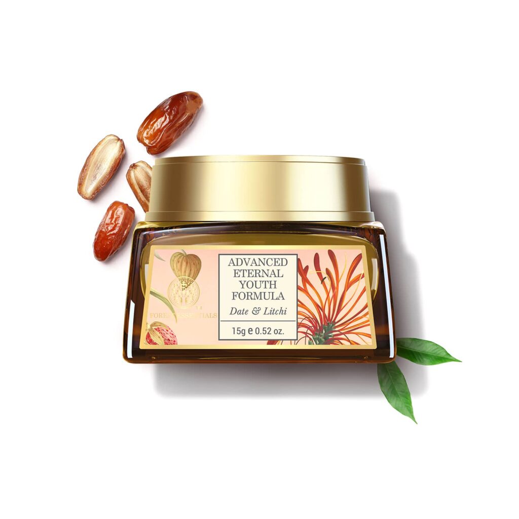 Forest Essentials Advanced Eternal Youth Formula Date & Litchi Anti-Aging Night Cream (15g) - Forest Essentials