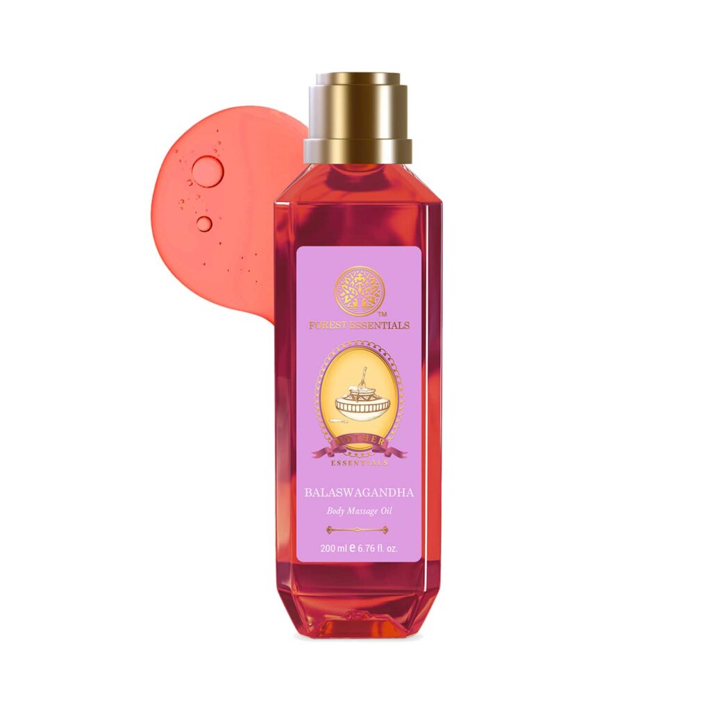 Forest Essentials Balaswagandhadi Mother's Body Massage Oil (200ml) - Forest Essentials