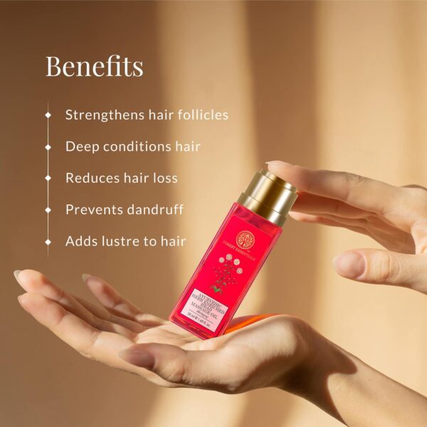 Forest Essentials Bhringraj Ayurvedic Herb Enriched Head Massage Hair Oil (50ml) - Forest Essentials