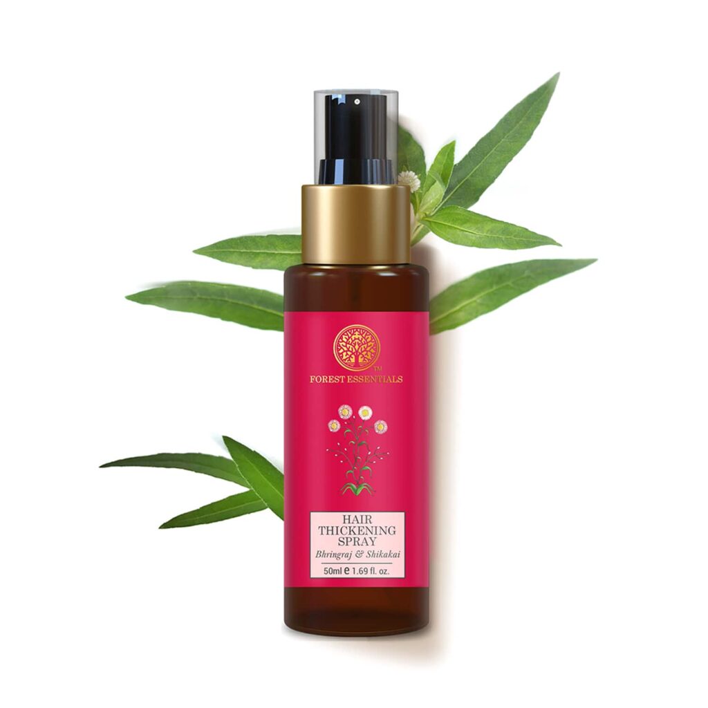 Forest Essentials Bhringraj & Shikakai Hair Thickening Hair Spray (50ml) - Forest Essentials