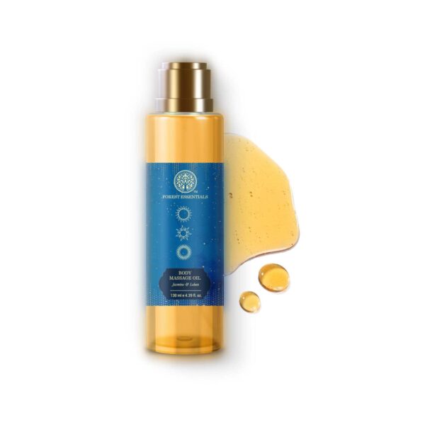 Forest Essentials Body Jasmine and Loban Ayurvedic For Nourishing Skin Massage Oil (130 ml) - Forest Essentials
