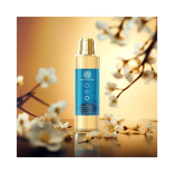 Forest Essentials Body Jasmine and Loban Ayurvedic For Nourishing Skin Massage Oil (130 ml) - Forest Essentials