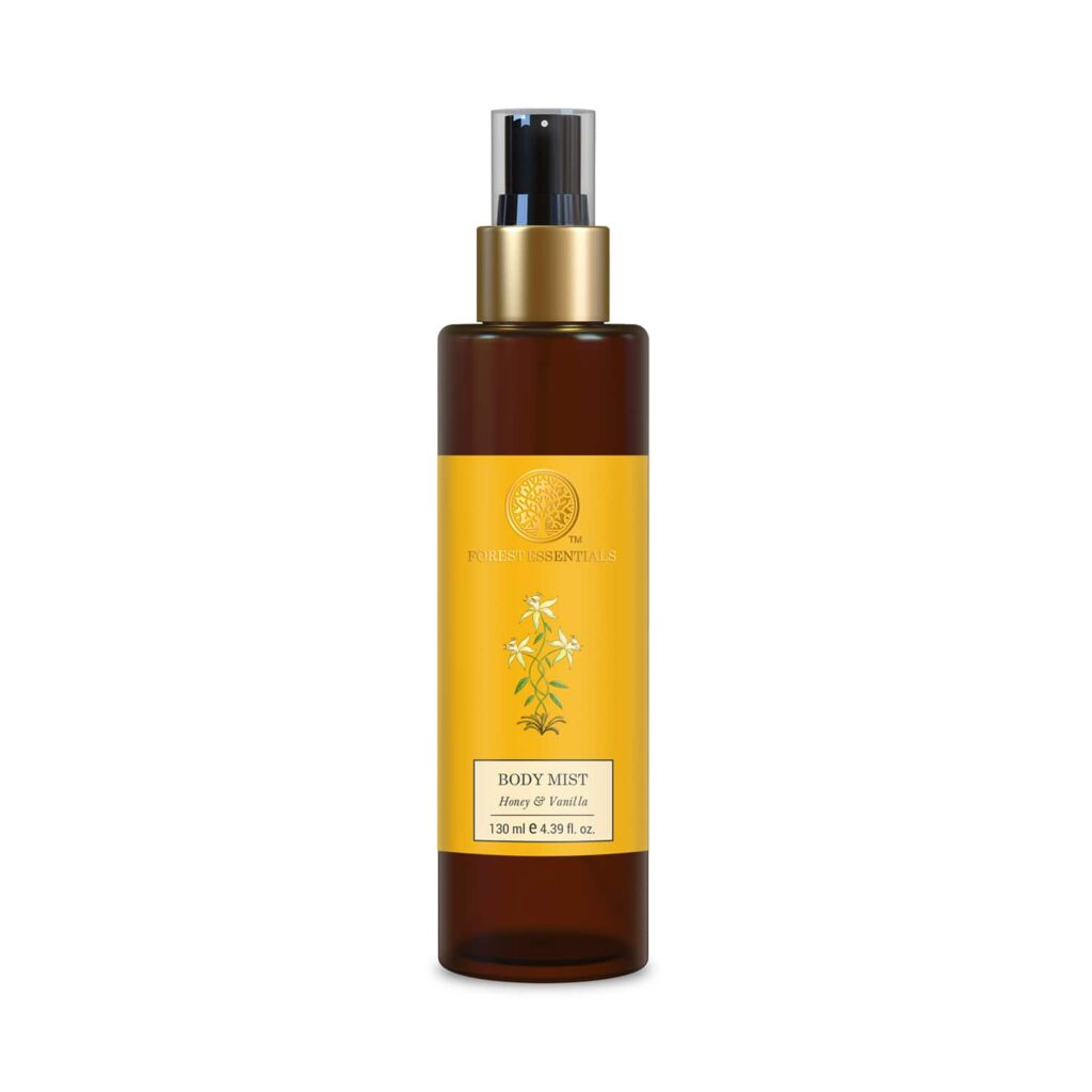 Forest Essentials Body Mist Honey & Vanilla (130 ml) - Forest Essentials