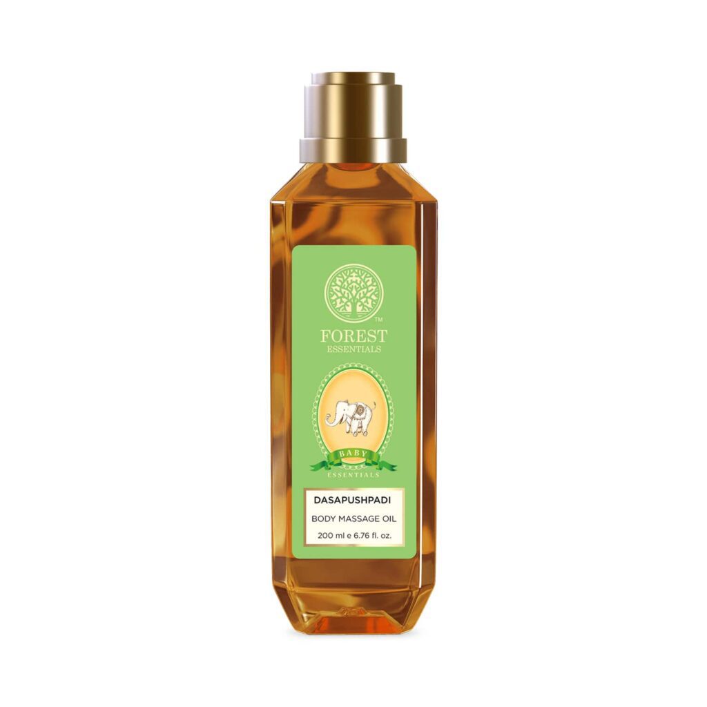 Forest Essentials Dasapushpadi Baby Body Massage Oil (200ml) - Forest Essentials