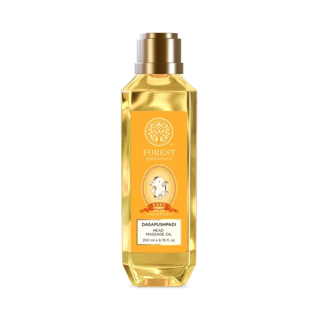 Forest Essentials Dasapushpadi Baby Head Massage Oil (200ml) - Forest Essentials