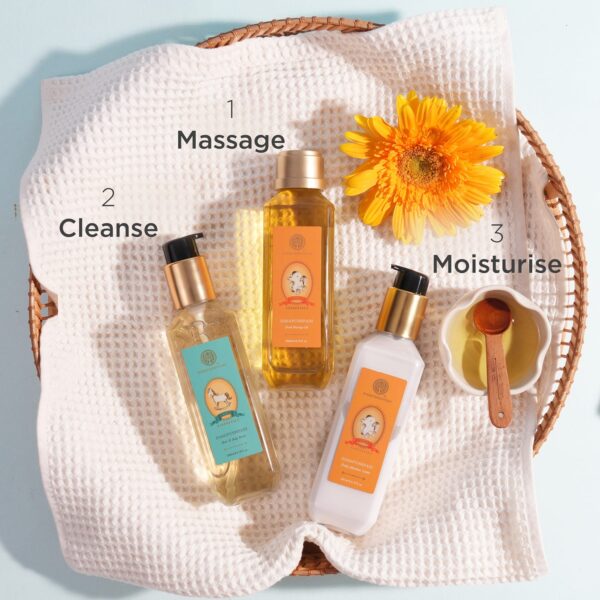 Forest Essentials Dasapushpadi Baby Head Massage Oil (200ml) - Forest Essentials